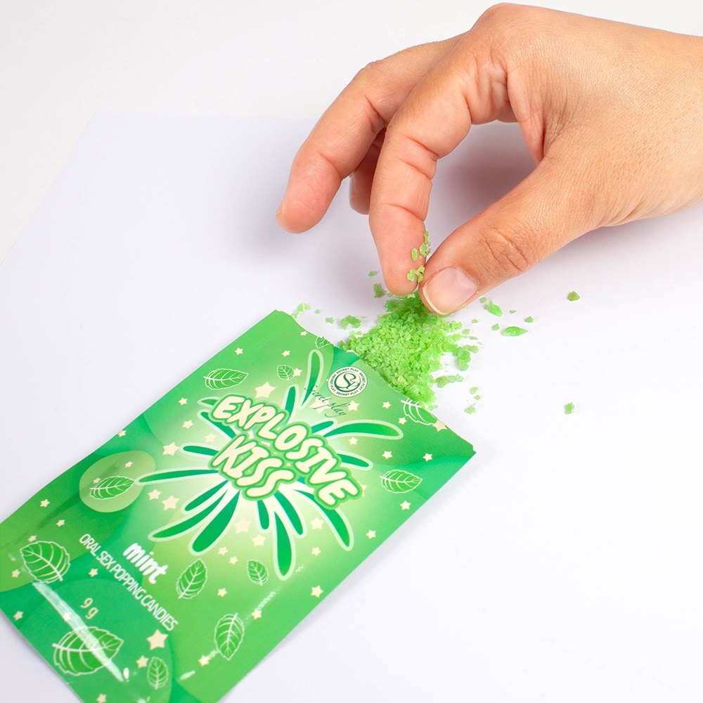 Secret Play Kẹo Nổ Bạc Hà Thổi Líp Kích Thích