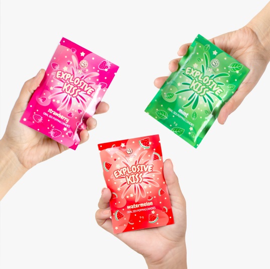 Secret Play Kẹo Nổ Bạc Hà Thổi Líp Kích Thích