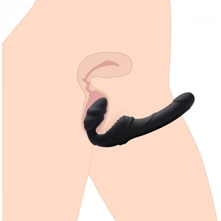 Strap U Slim Black Xoắn Rung 21cm