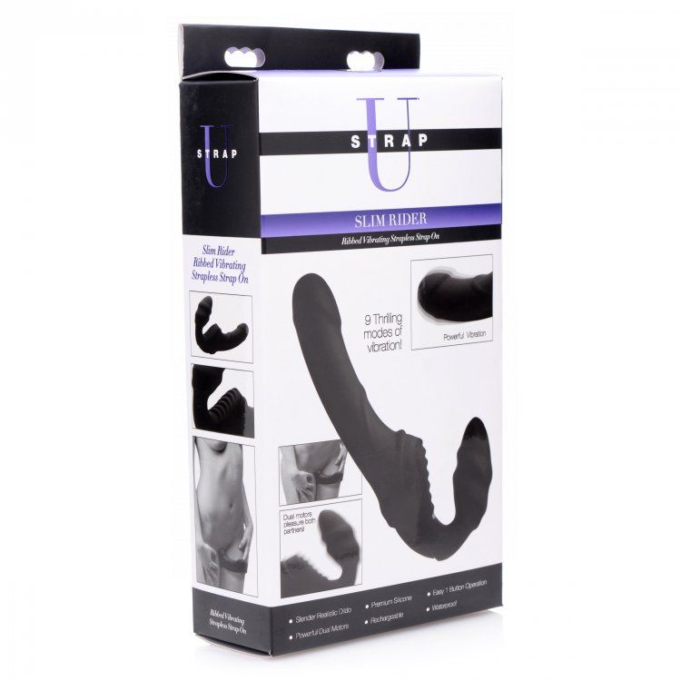 Strap U Slim Black Xoắn Rung 21cm