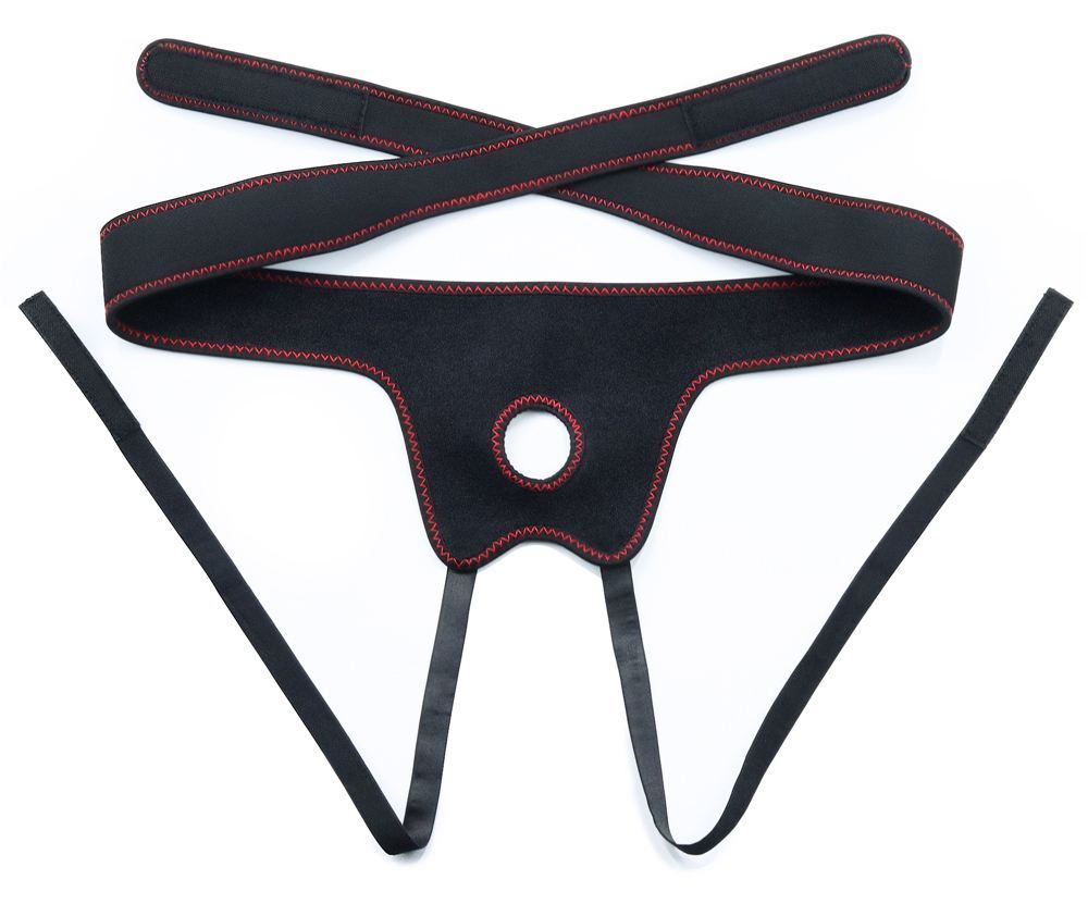 Lovetoy strap-on bóng 18cm da thịt TPE chắc