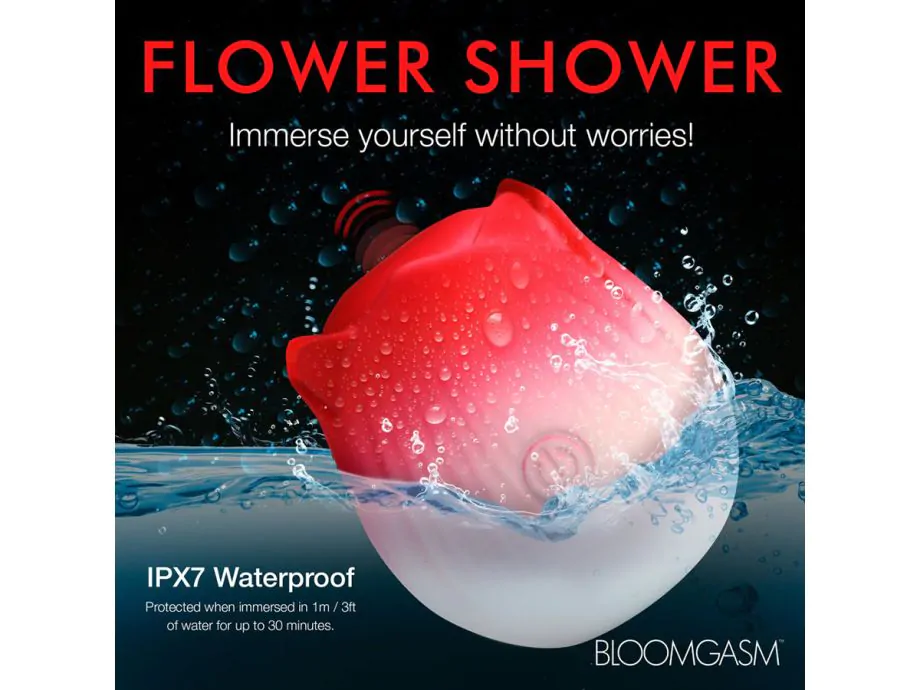 Bloorgasm Pulsing Petals Rose Clit Red Rung Throbbing
