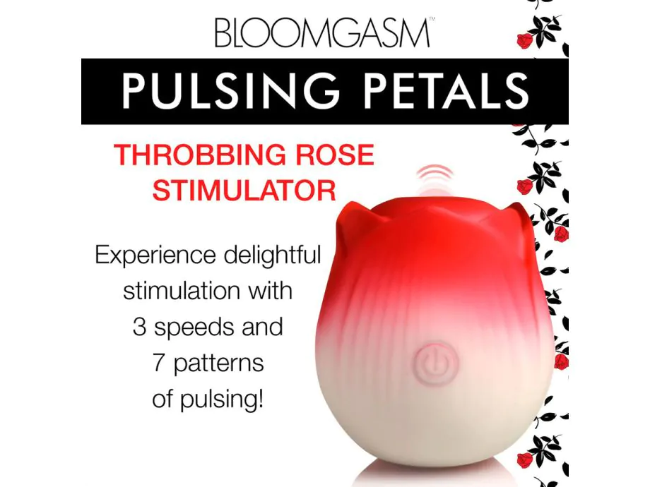 Bloorgasm Pulsing Petals Rose Clit Red Rung Throbbing
