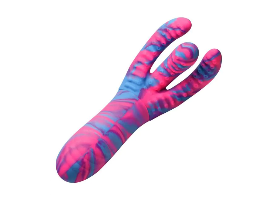 Tentacle Tenta-Come Silicon 6.1Inch Xoáy Rung Điên Loạn[dochoius]​
