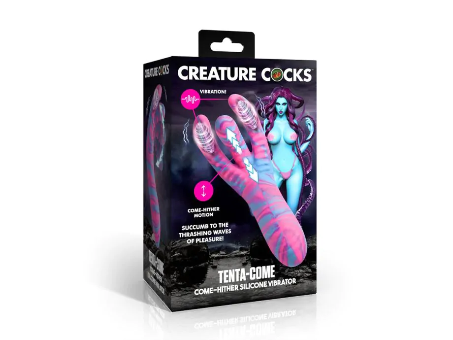 Tentacle Tenta-Come Silicon 6.1Inch Xoáy Rung Điên Loạn[dochoius]​