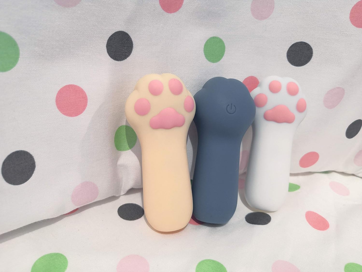 Máy rung vuốt mèo ngực dễ thương 10 mức massage đỉnh cao