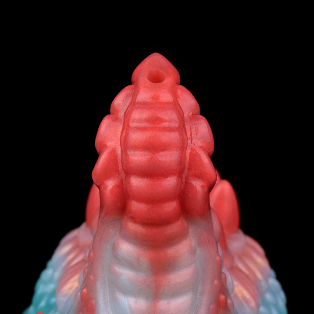 Dragon Dildo Răng Cưa Rung Mạnh Fantasy Đa Năng Thú Vị