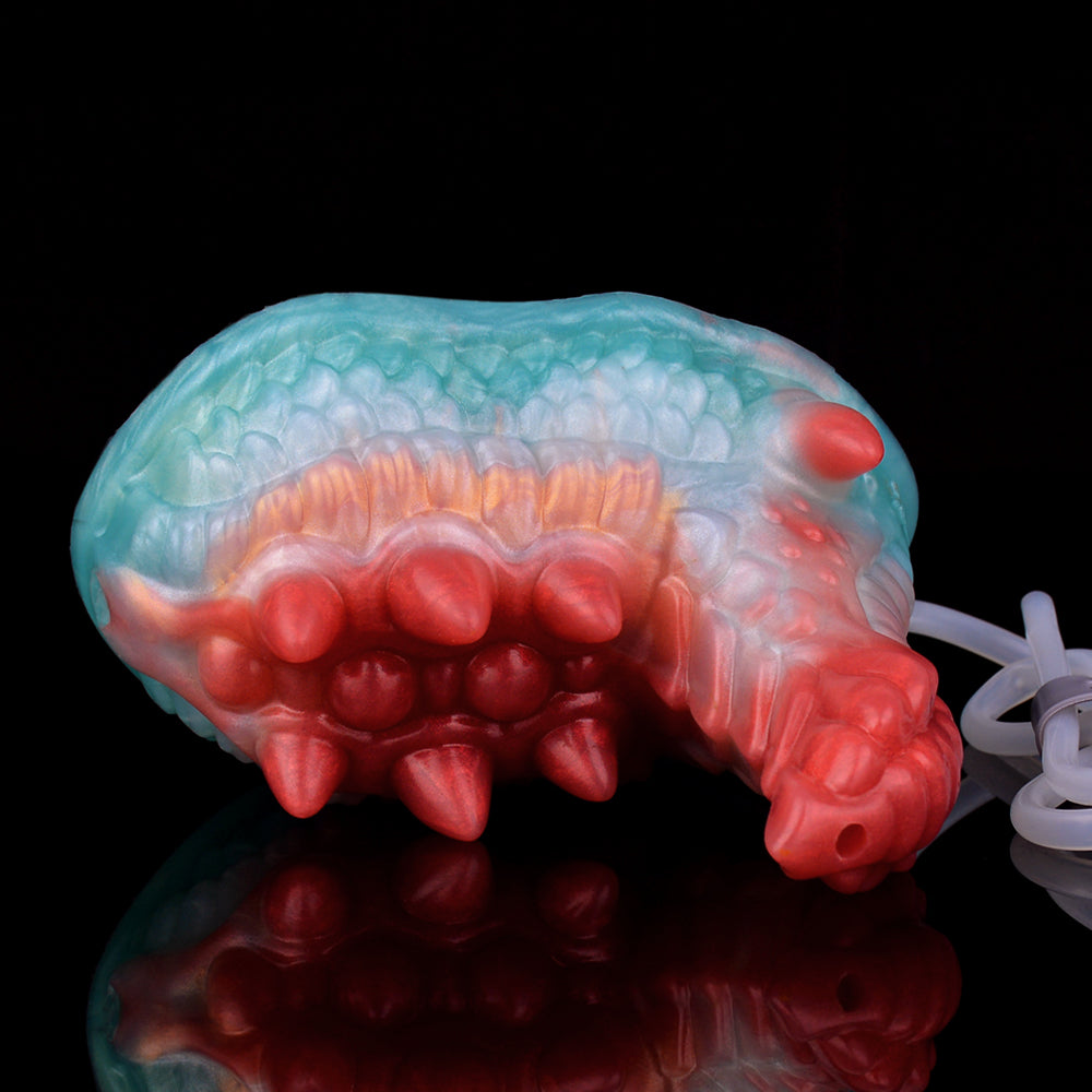 Dragon Dildo Răng Cưa Rung Mạnh Fantasy Đa Năng Thú Vị