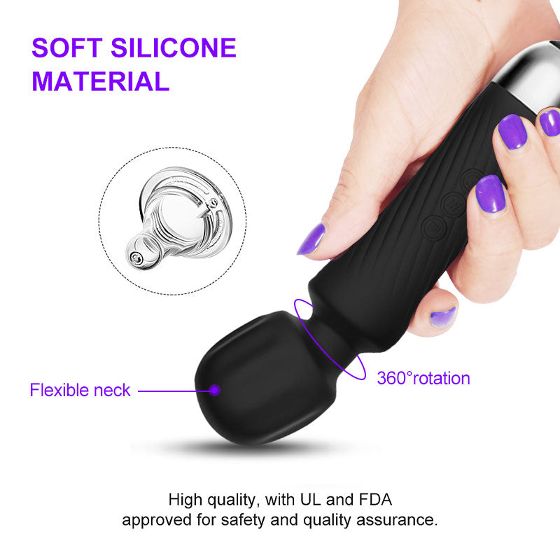 Wand Mini Silicone 20 Chế Độ Siêu Êm