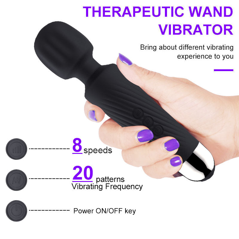 Wand Mini Silicone 20 Chế Độ Siêu Êm