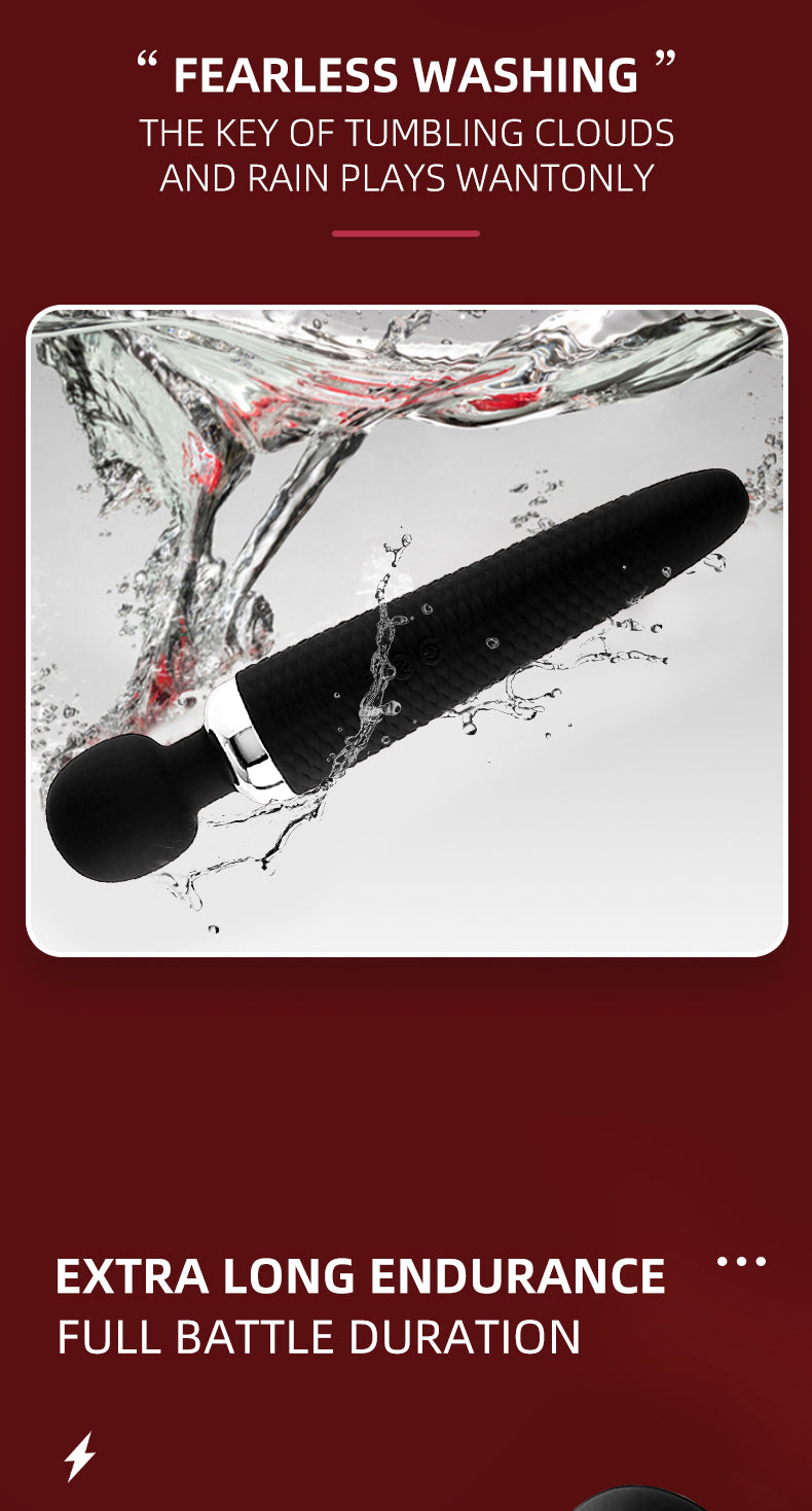 Massager Soft Wand 20 Mode Xoay Rung Siêu Mềm Massager Soft Wand 20 Mode Xoay Rung Siêu Mềm
