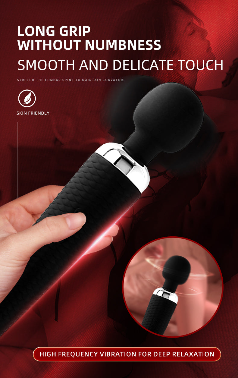 Massager Soft Wand 20 Mode Xoay Rung Siêu Mềm Massager Soft Wand 20 Mode Xoay Rung Siêu Mềm