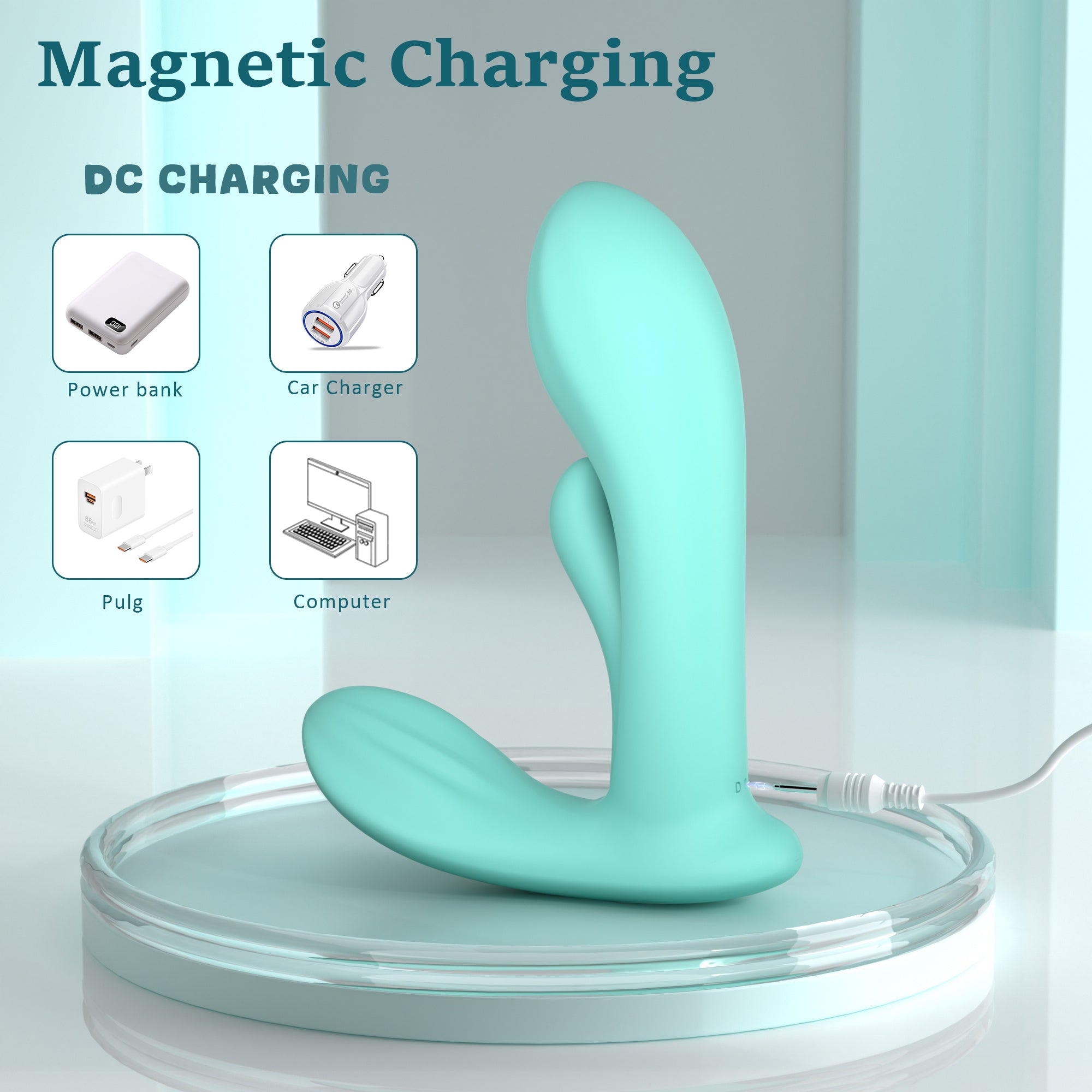 Quần Lót Rung Xanh G-Clit Ba Điểm Thỏa Mãn