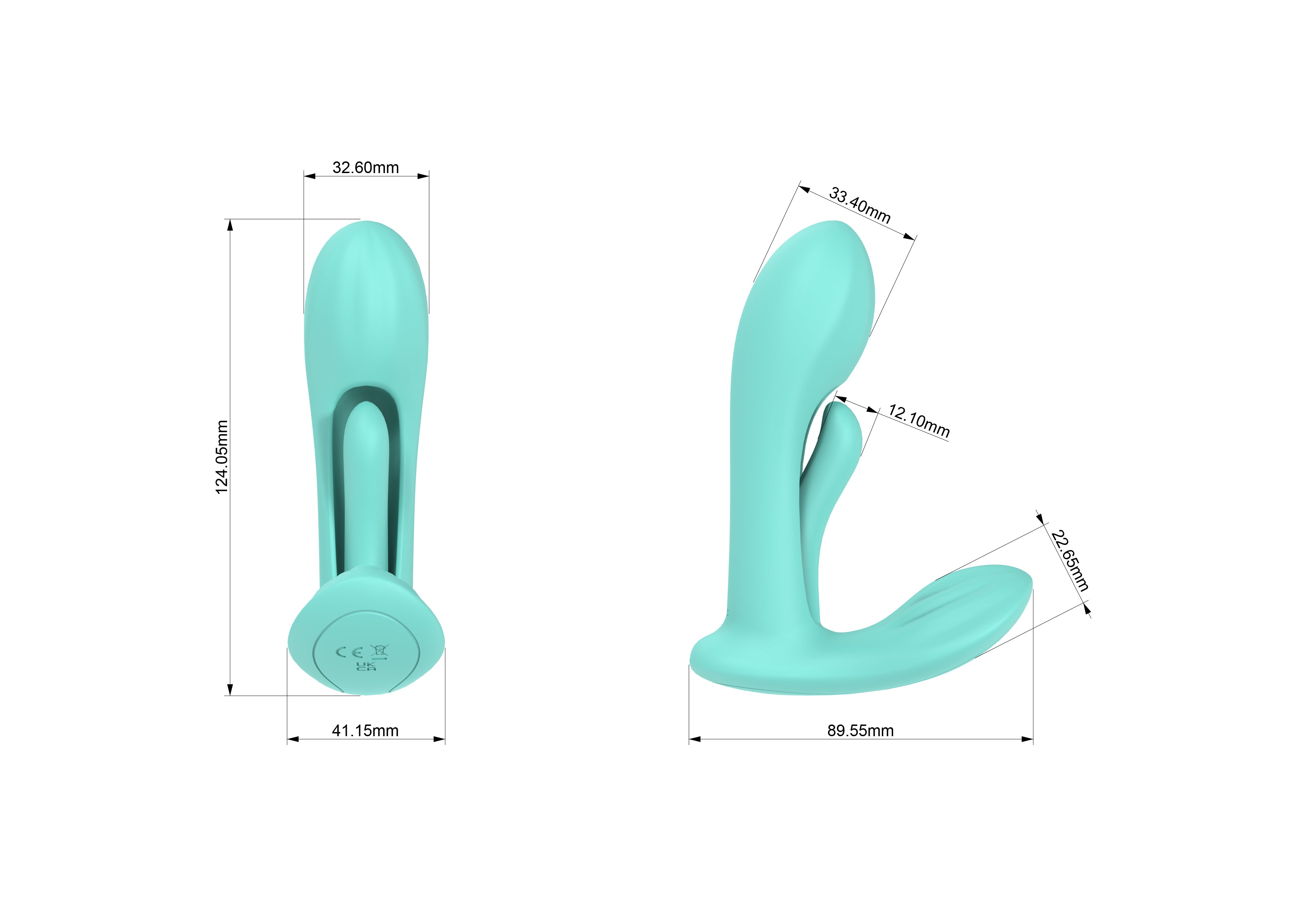 Quần Lót Rung Xanh G-Clit Ba Điểm Thỏa Mãn