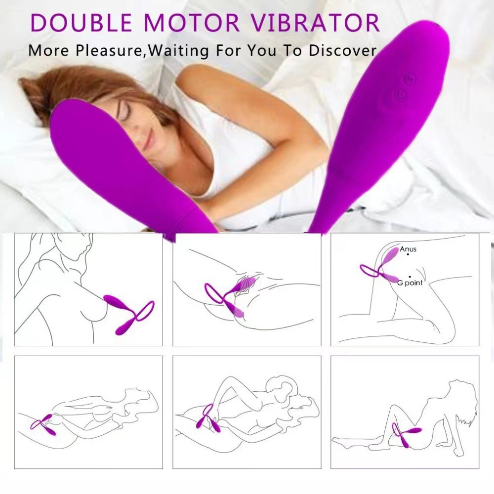 Trứng Rung G-spot Tím Đôi Siêu Mạnh Yên Tĩnh Nhân Đôi Trứng Rung G-spot Tím Đôi Siêu Mạnh Yên Tĩnh Nhân Đôi