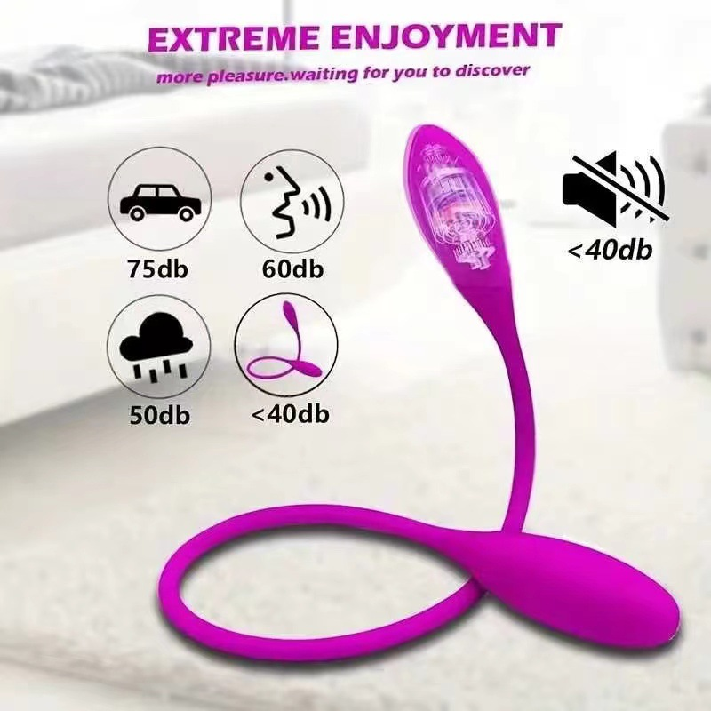 Trứng Rung G-spot Tím Đôi Siêu Mạnh Yên Tĩnh Nhân Đôi Trứng Rung G-spot Tím Đôi Siêu Mạnh Yên Tĩnh Nhân Đôi