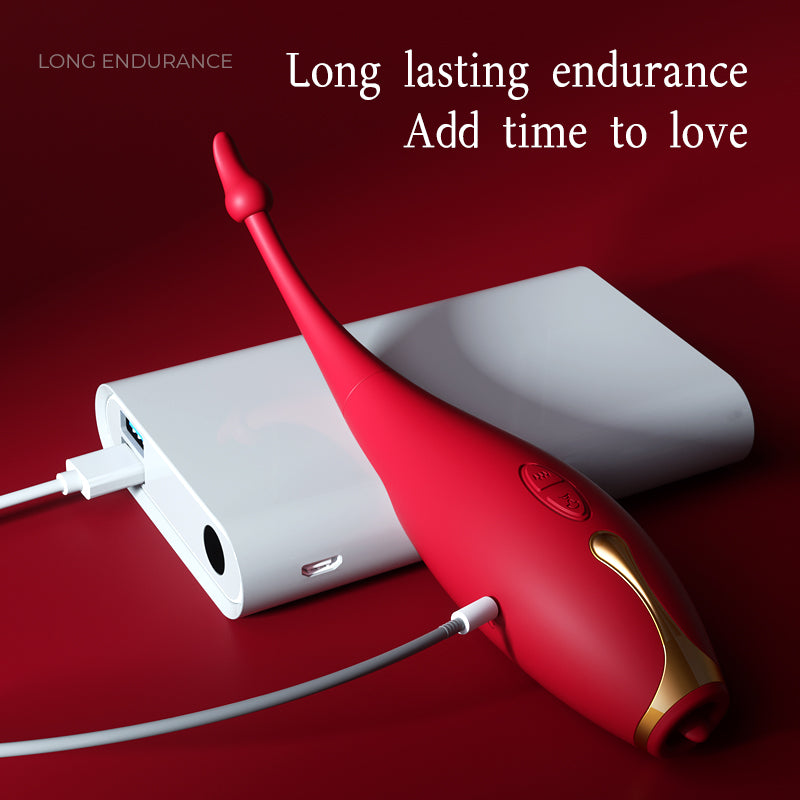 Pinpoint Pen Rung G-spot Liếm Cặp Đôi Siêu Nhỏ