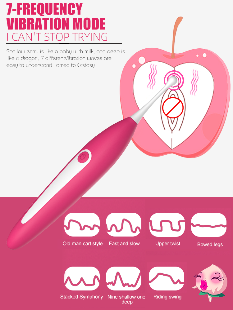 Orgasm Pen Hút Âm Hạch Tần Số Cao Nhỏ Mạnh Chính Xác Orgasm Pen Hút Âm Hạch Tần Số Cao Nhỏ Mạnh Chính Xác