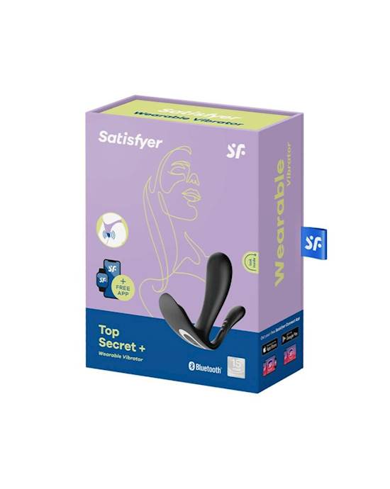 Satisfyer Top Secret+ Rung Đeo APP Bí Mật Siêu Thú Vị