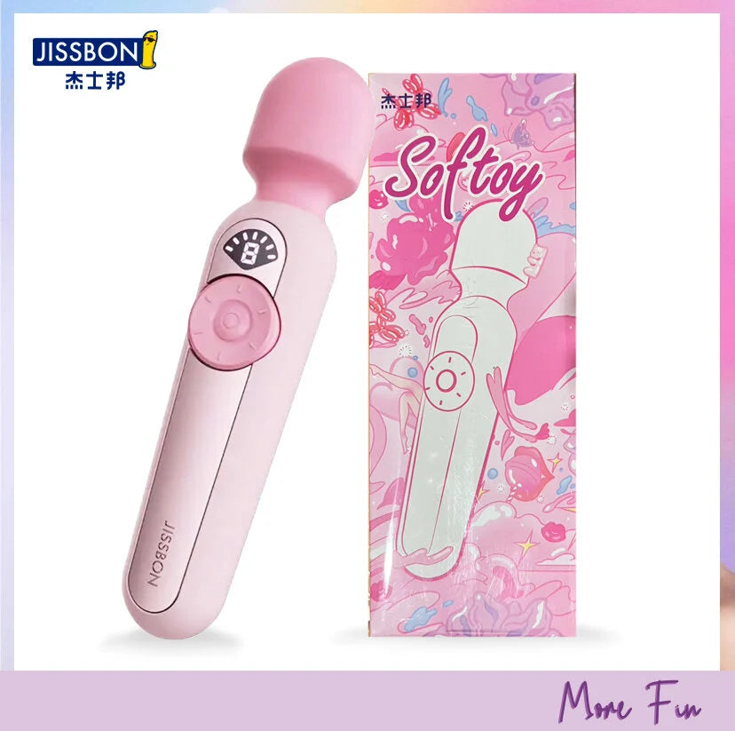 JISSBON Wand Rung LCD Massage Sướng Điên Đảo Màn Hình Thông Minh