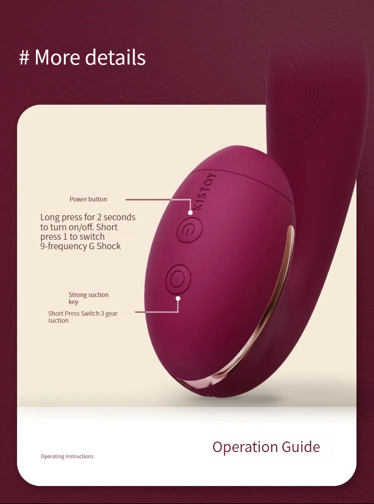 Tina Kisstoy Mini Hút G-spot Rung Mạnh Cực Phê