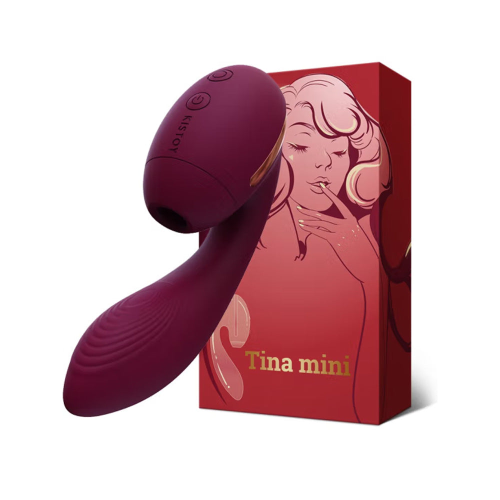 Kisstoy Tina Mini hút G-spot rung mạnh cực phê