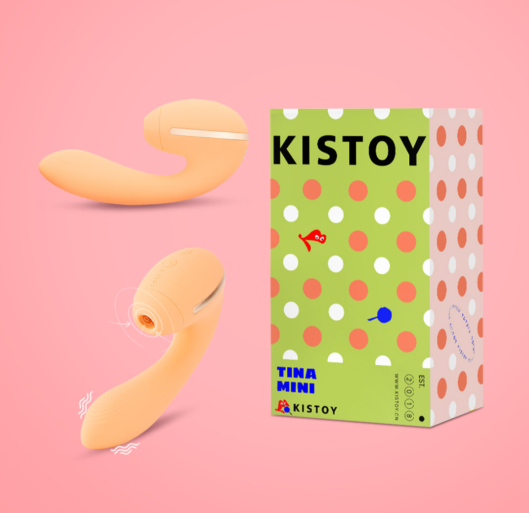 Kisstoy Tina Mini hút G-spot rung mạnh cực phê