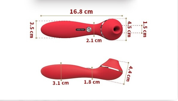 Elizabeth Kiss Toy Hút Rung Nóng Đa Năng Thú Vị Đỉnh Cao