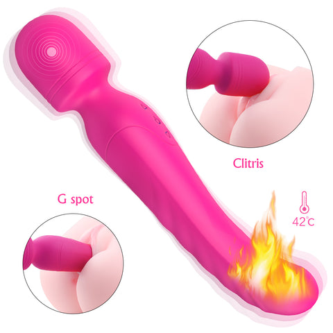 AV Magic Wand vibrator không dây clit USB mạnh bùng nổ