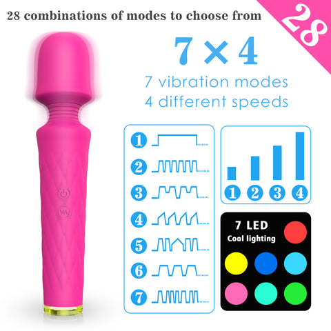 Luna S-HANDE Wand Rung Đa Năng Phụ Nữ Thư Giãn