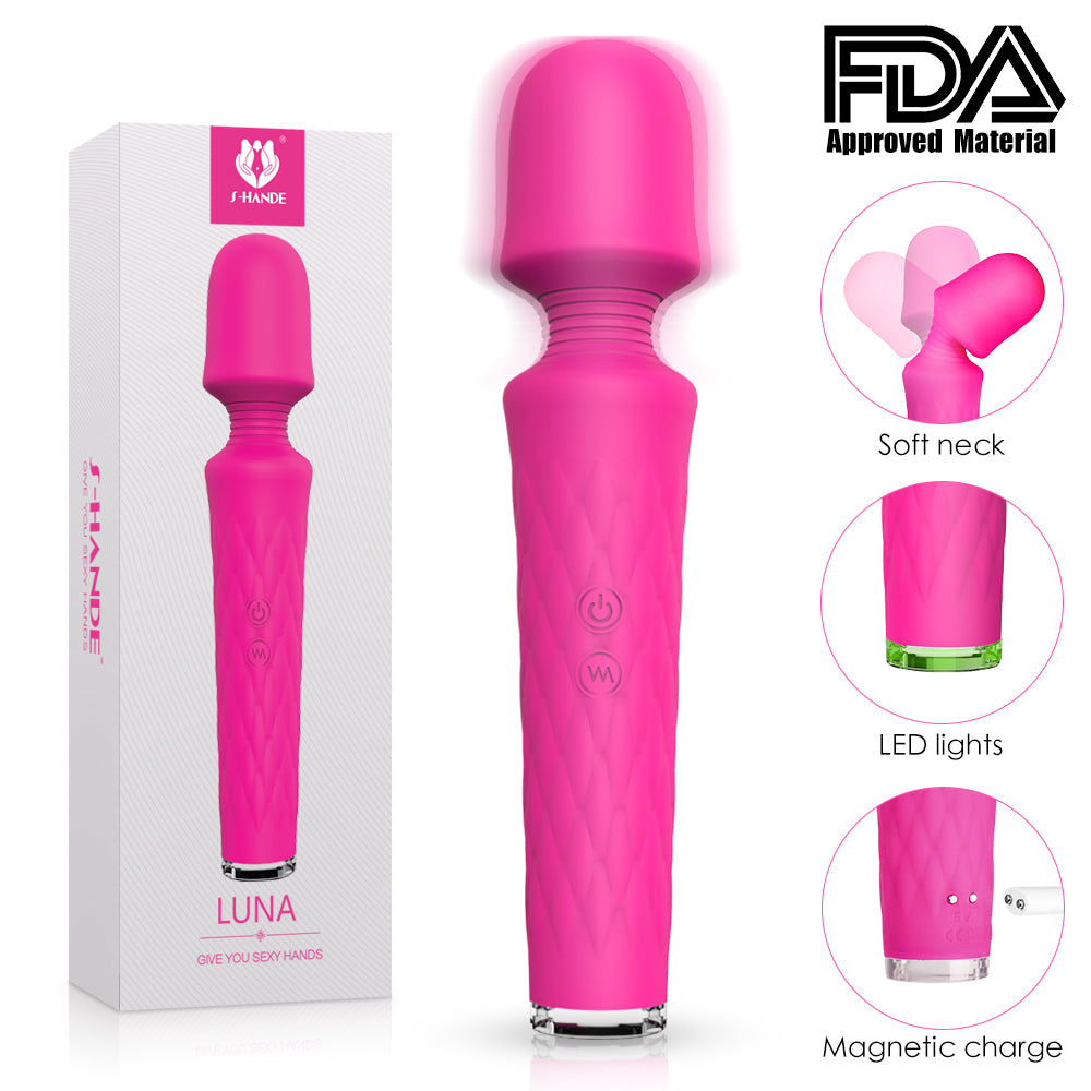 Luna S-HANDE Wand Rung Đa Năng Phụ Nữ Thư Giãn