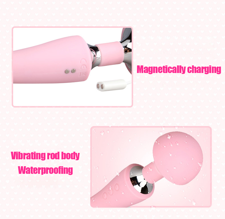 Wowyes LUX-005 Đầu Đôi Rung AV Cao Tần Mạnh