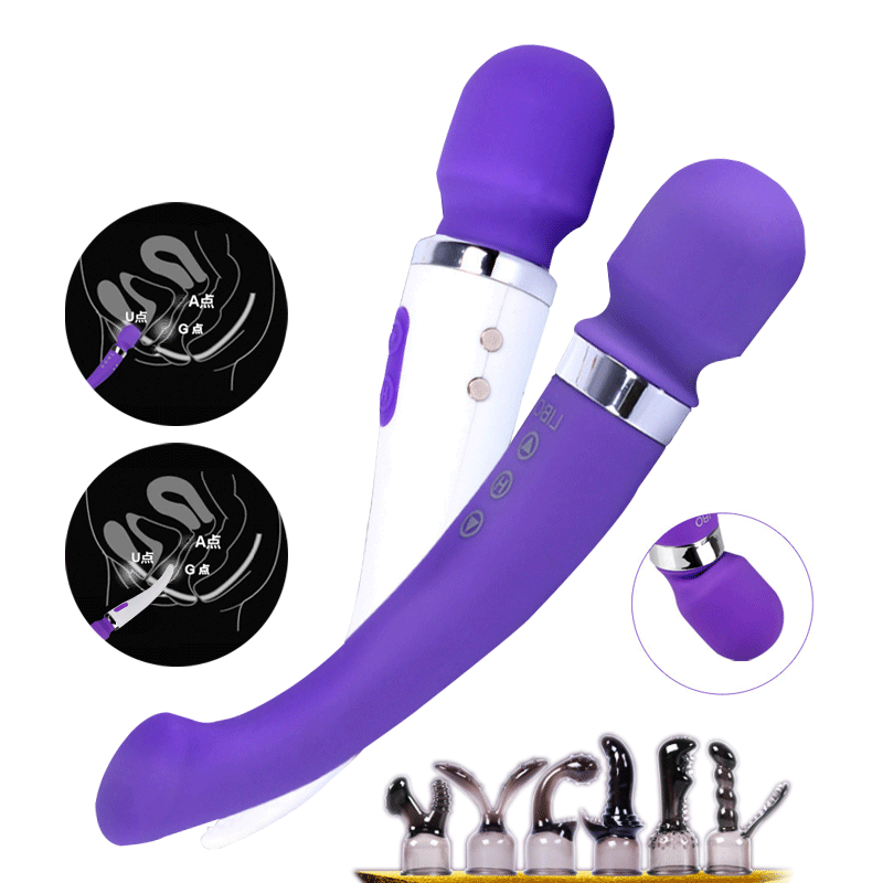 LIBO AV Wand Vibrator Đầu Lớn Đa Tần Số Mạnh