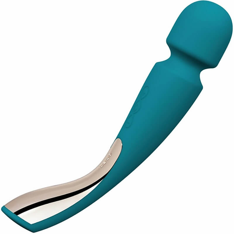 Lelo Smart Wand 2 Medium Hồng Đỏ Rung Tập Trung 30%