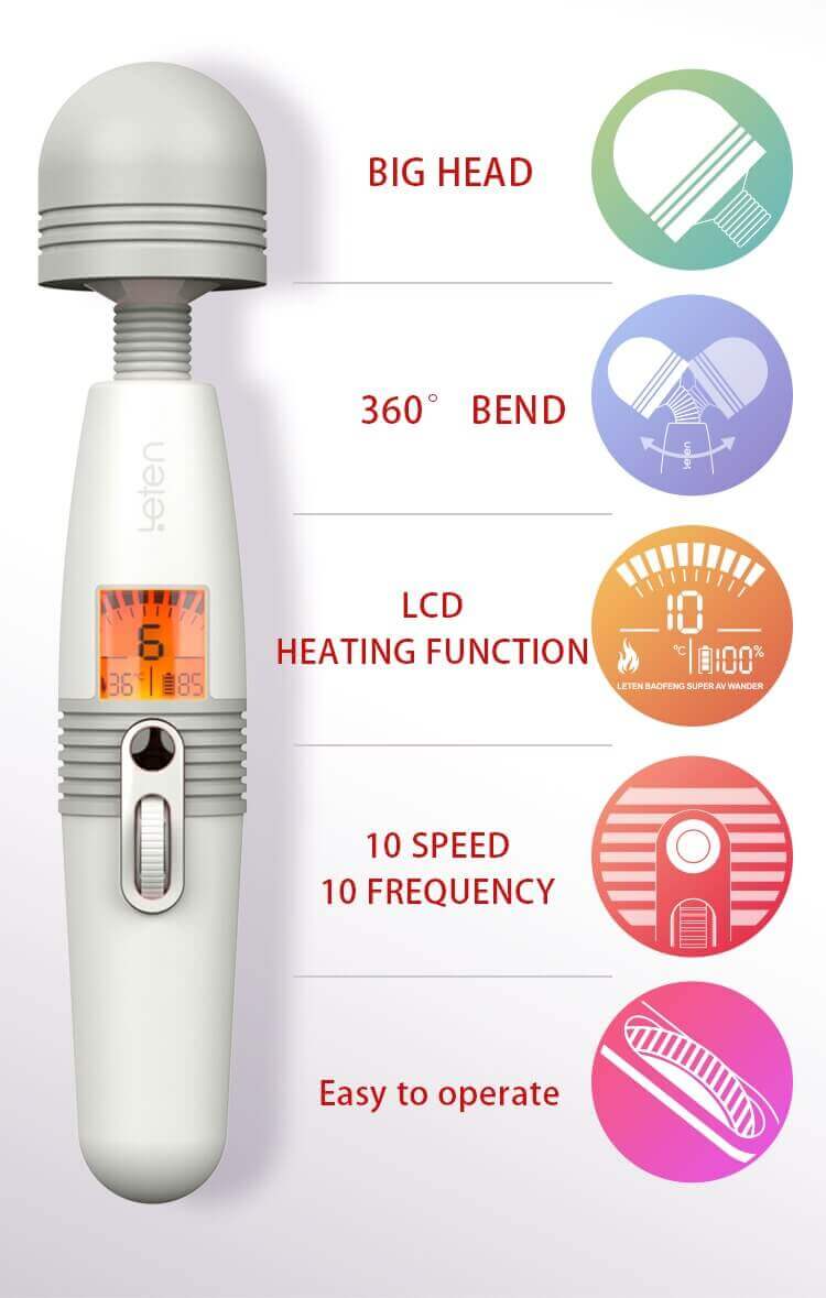 Leten AV Stick Đũa Thần Squirting Trẻ Trung