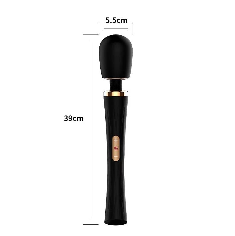 Nomi Tang Power Wand Rung Đầu Lớn Massage Siêu Mạnh Bùng Nổ