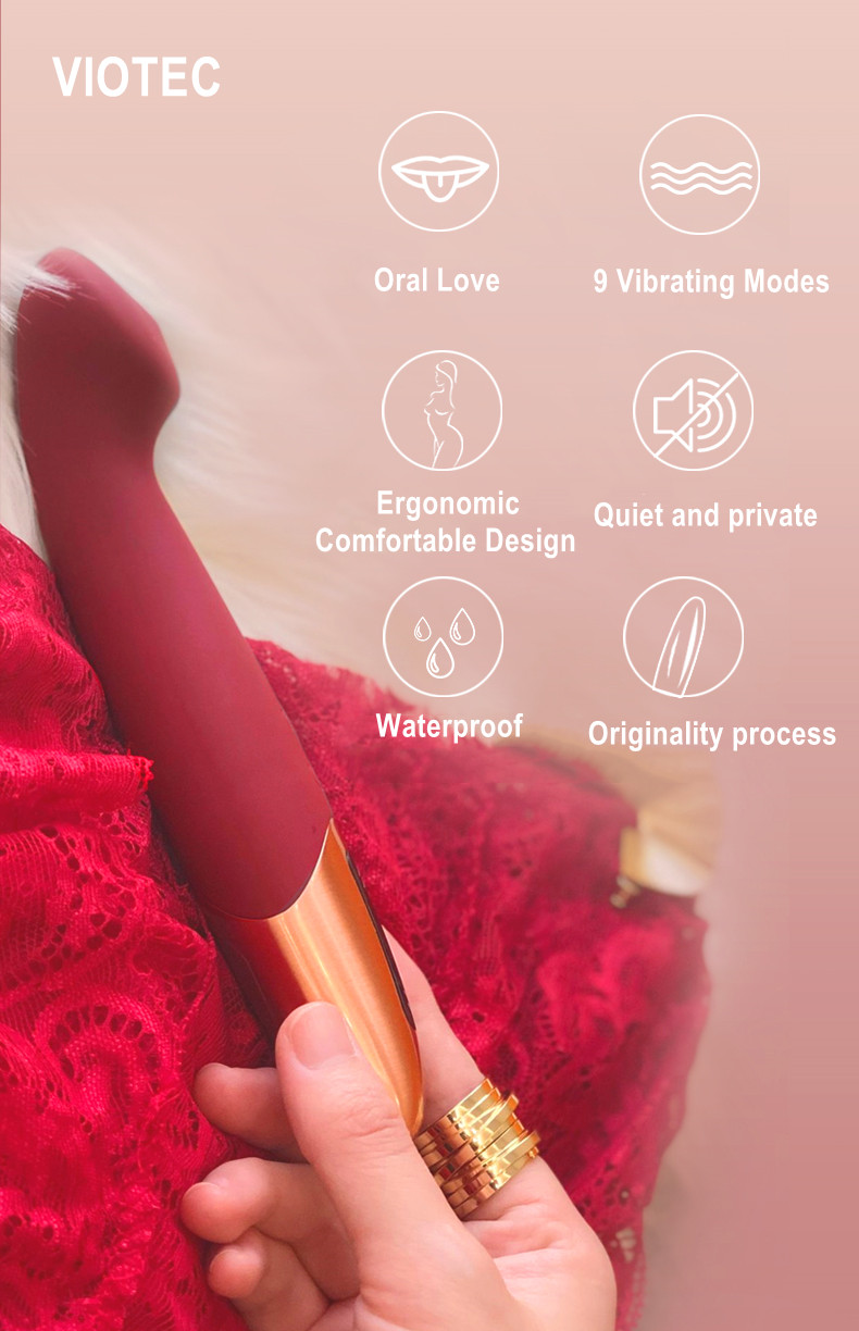 Viotec Tethys G-Spot Vibrator Touch Panel Đa Năng