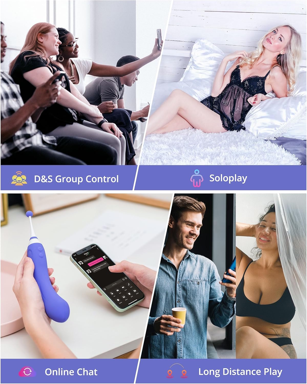 Lovense Hyphy dual-end cao tần clitoris G-spot remote mạnh
