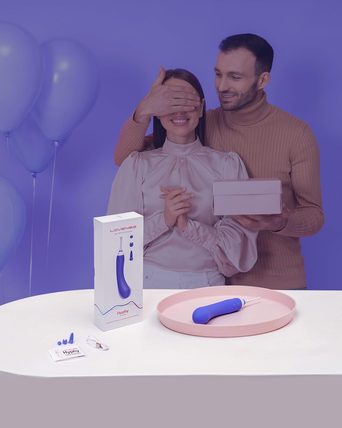 Lovense Hyphy dual-end cao tần clitoris G-spot remote mạnh