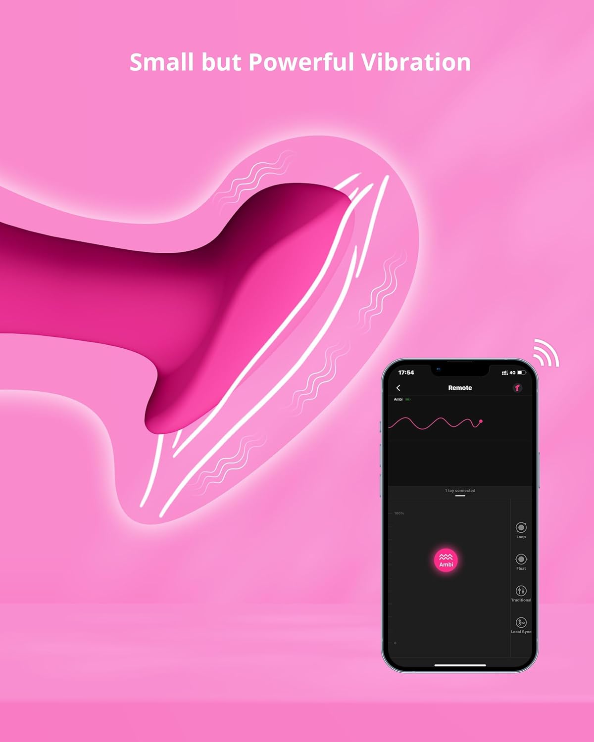 Lovense Ambi Mini Rung Bluetooth Nhỏ Xinh