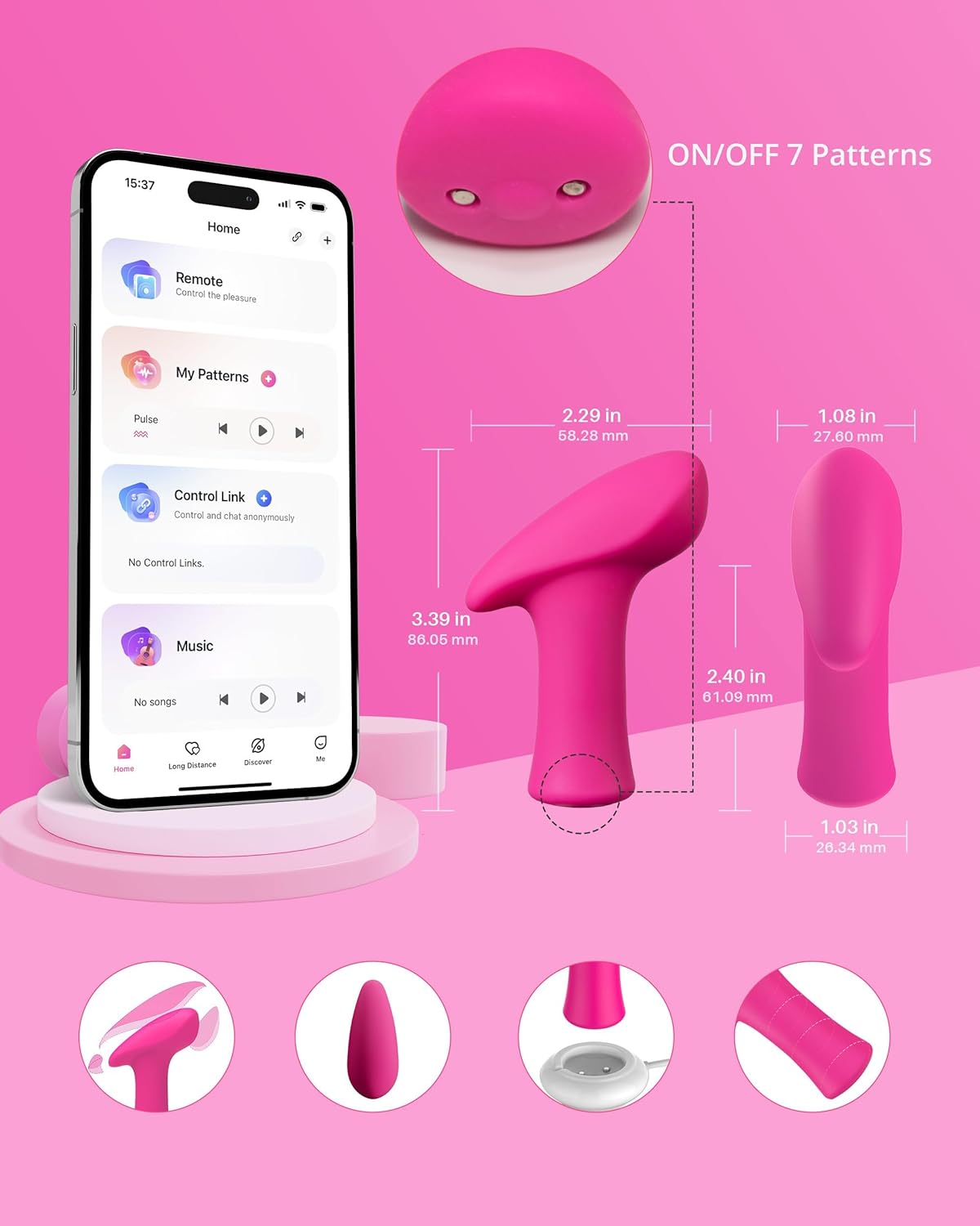 Lovense Ambi Mini Rung Bluetooth Nhỏ Xinh