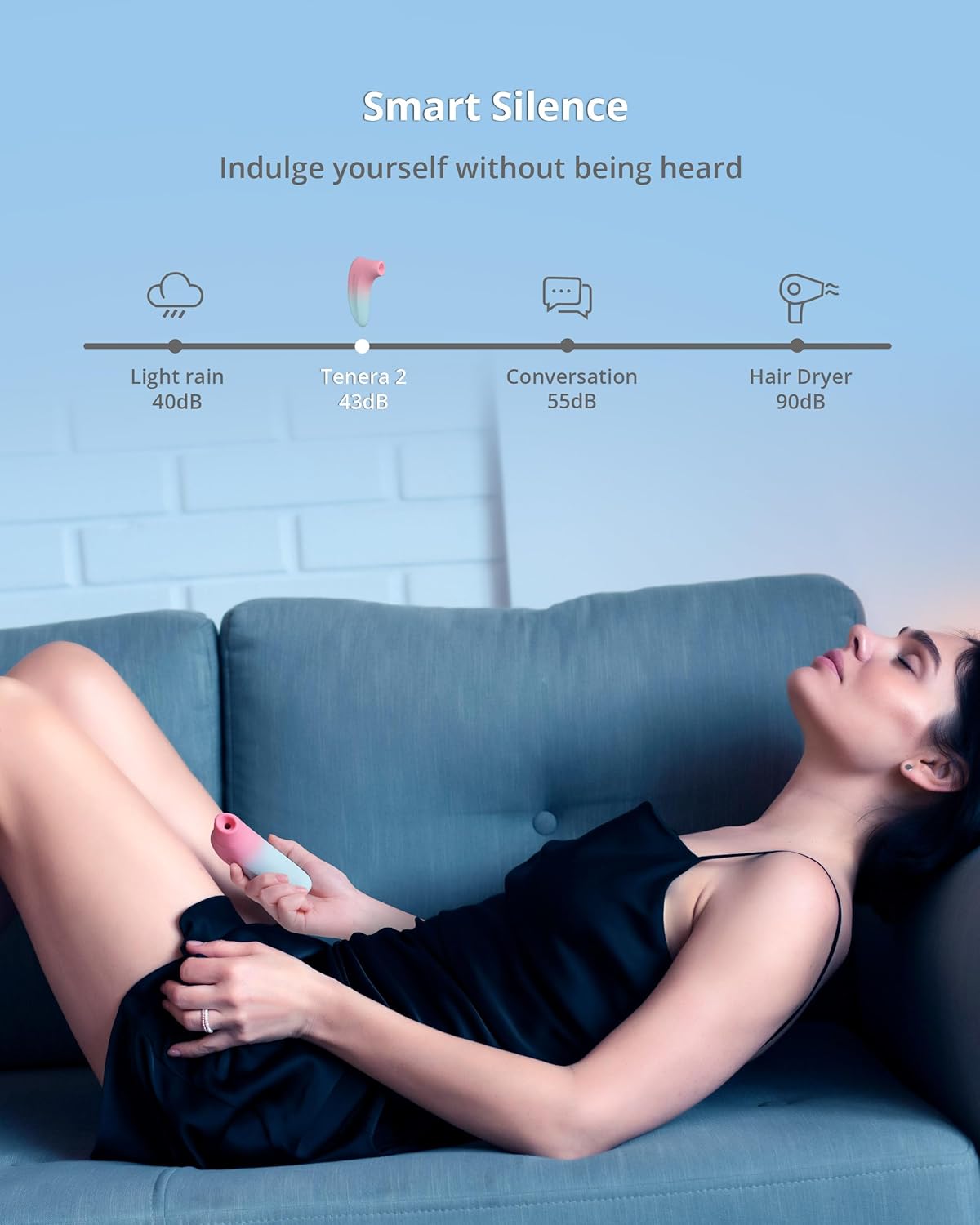 Lovense Tenera 2 Hút Âm Đầu App Điều Khiển Xa Siêu Mới