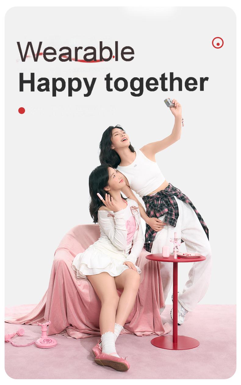 Kisstoy Vivapods EMS Ngón Tay Rung Chính Xác Lesbian Đam Mê