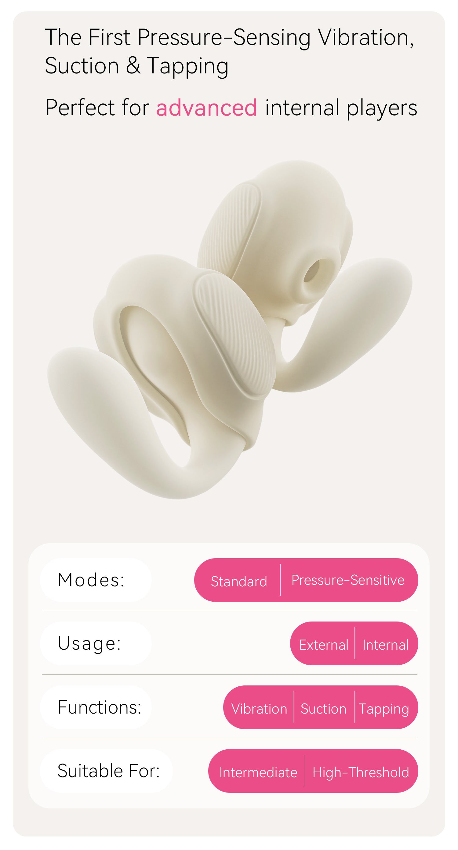 Vibrator Squeeze hút vỗ điều khiển app cho nàng rảnh tay Vibrator Squeeze hút vỗ điều khiển app cho nàng rảnh tay