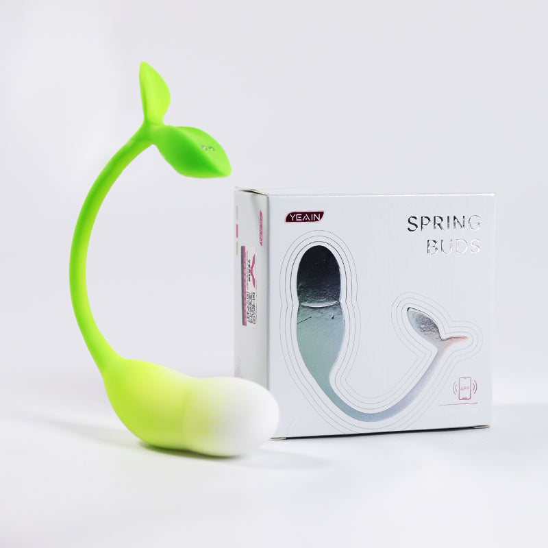 Yeain Spring Bud Trứng Rung Nữ Nhảy Múa Thỏa Mãn