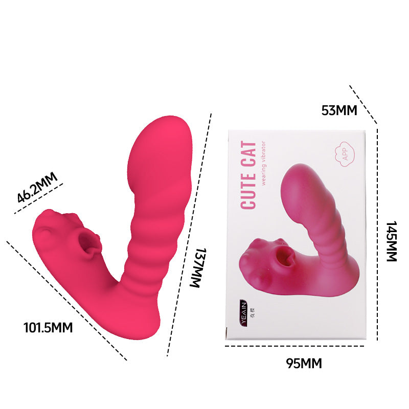 YEAIN Cat Paw Clit Sucker App Điều Khiển Mèo Con Dễ Thương