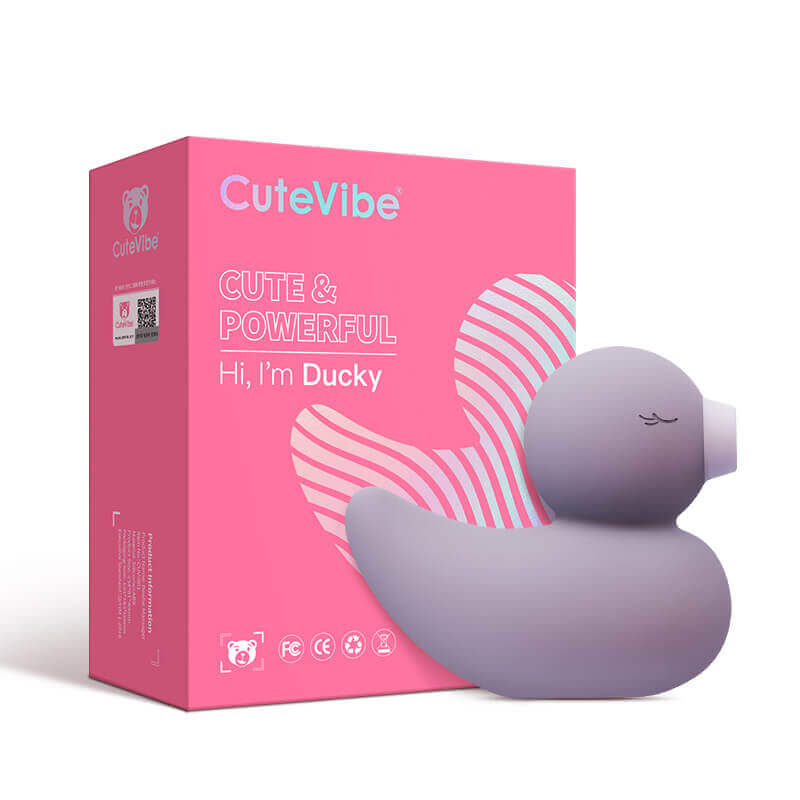 Máy Rung Hút Mạnh Kisstoy Ducky Đa Tần Số