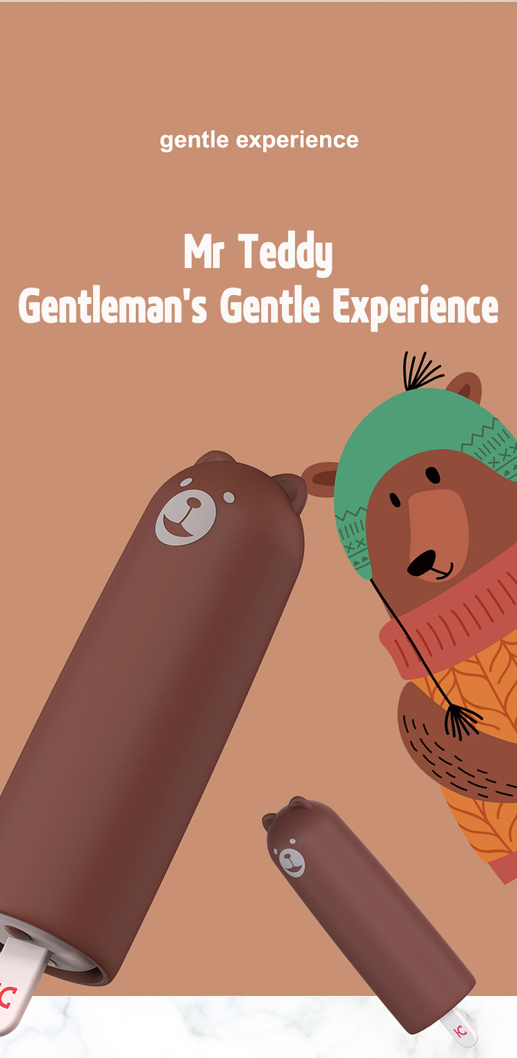 Kisstoy Teddy Bear Gấu Rung Bí Mật Thực Tế