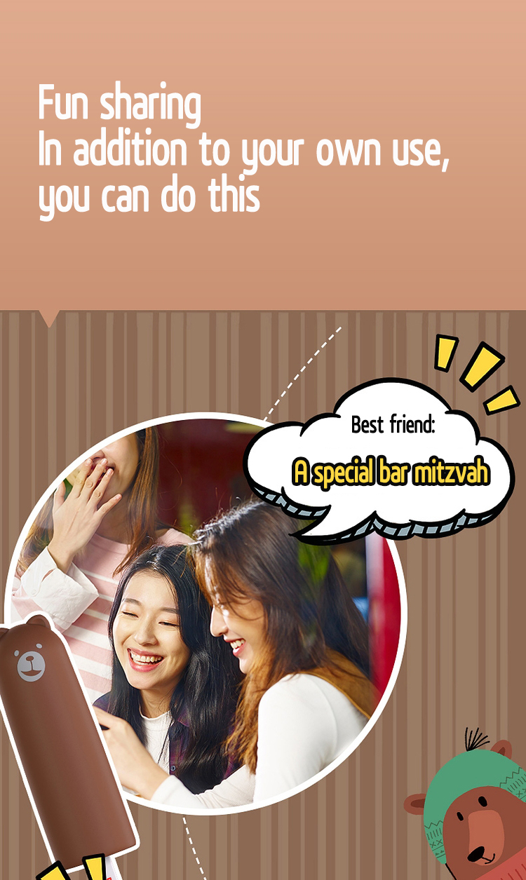 Kisstoy Teddy Bear Gấu Rung Bí Mật Thực Tế