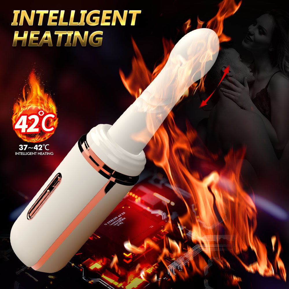 Máy Sex Gun Dildo Rung Đẩy Silicone Mạnh Thực Tế Đỉnh Cao